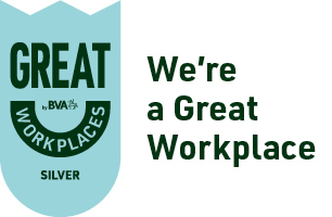 BVA Silver accredited Great Workplace